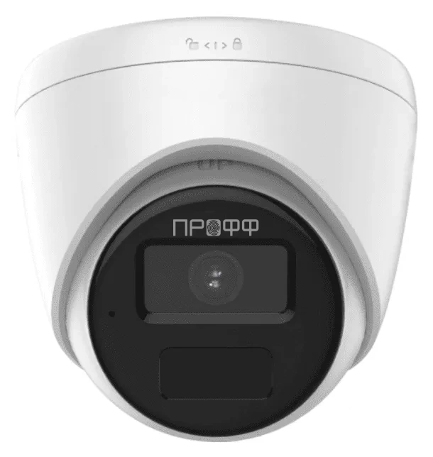IPC-T040 (2.8mm) 4Мп уличная купольная IP-камера с EXIR-подсветкой до 30м и микрофоном