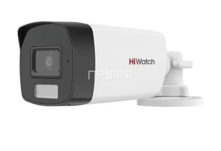DS-T220A (2.8mm) 2Мп уличная цилиндрическая HD-TVI камера с гибридной подсветкой EXIR/LED до 40м и встроенным микрофоном (AoC)
